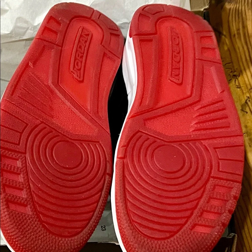 Mens Jordan Flight 45 High Basketball Shoes - Picture 5 of 6